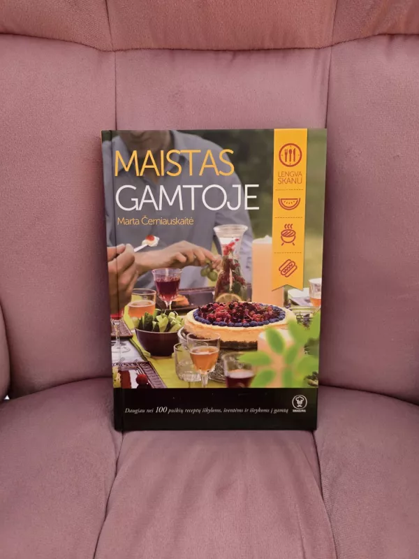 Maistas gamtoje - Marta Černiauskaitė, knyga 2
