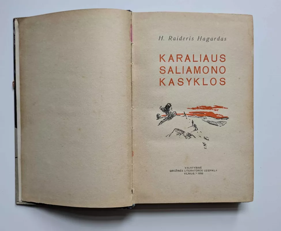 Karaliaus Saliamono kasyklos - H. Raideris Hagardas, knyga 4
