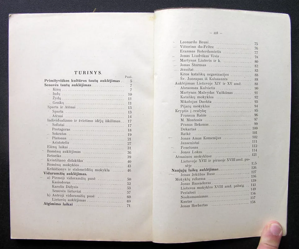 Pedagogikos istorija - Stasys Matijošaitis-Esmaitis, knyga 3