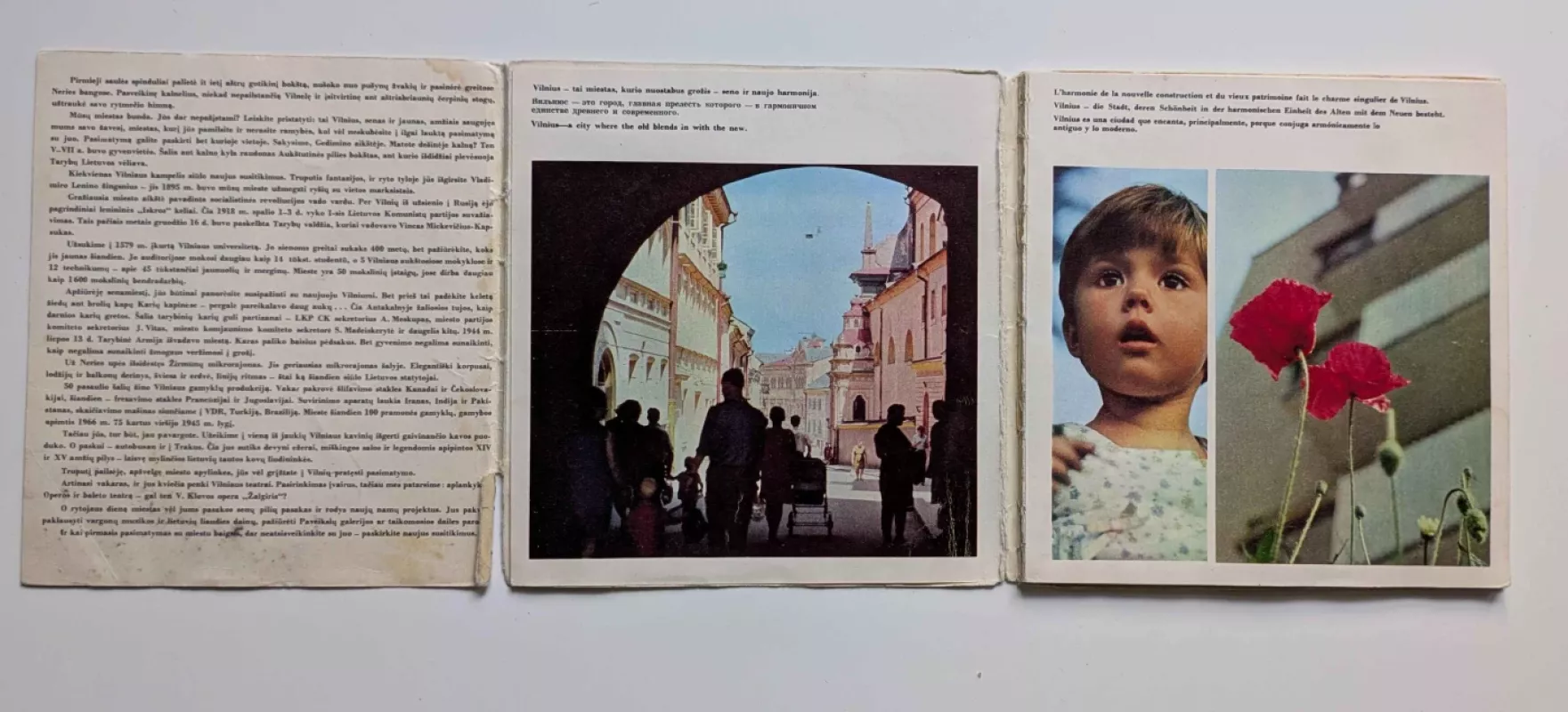 Vilnius turistinis bukletas 1965 (lt, ru , eng, fr, de, esp) - R. Žilevičius, knyga 3