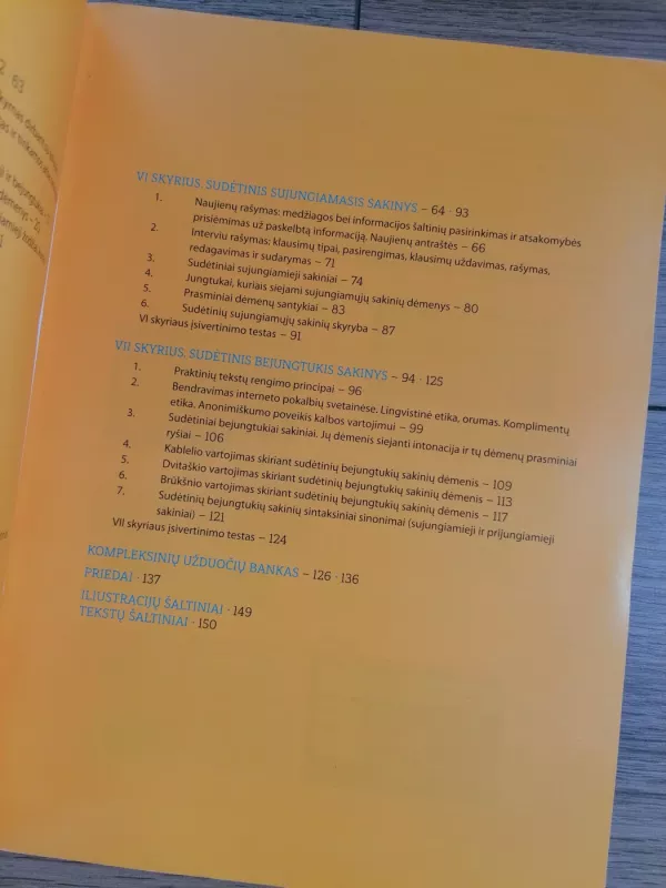 Vadovėlis 9 klasei lietuviu kalbos vadovelis lingua - Audronė Janickienė, knyga 5