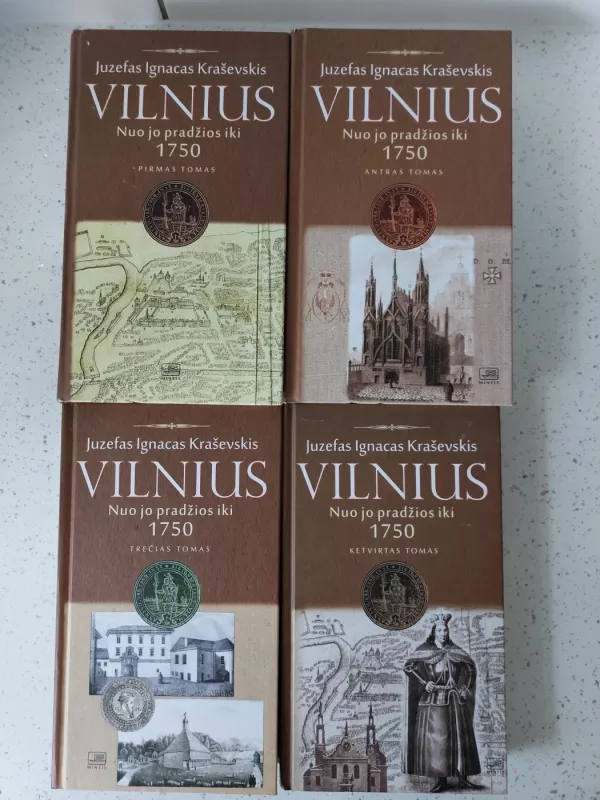 Vilnius nuo jo pradžios iki 1750 metų (4 tomai) - JUZEFAS IGNACAS KRAŠEVSKIS, knyga 3