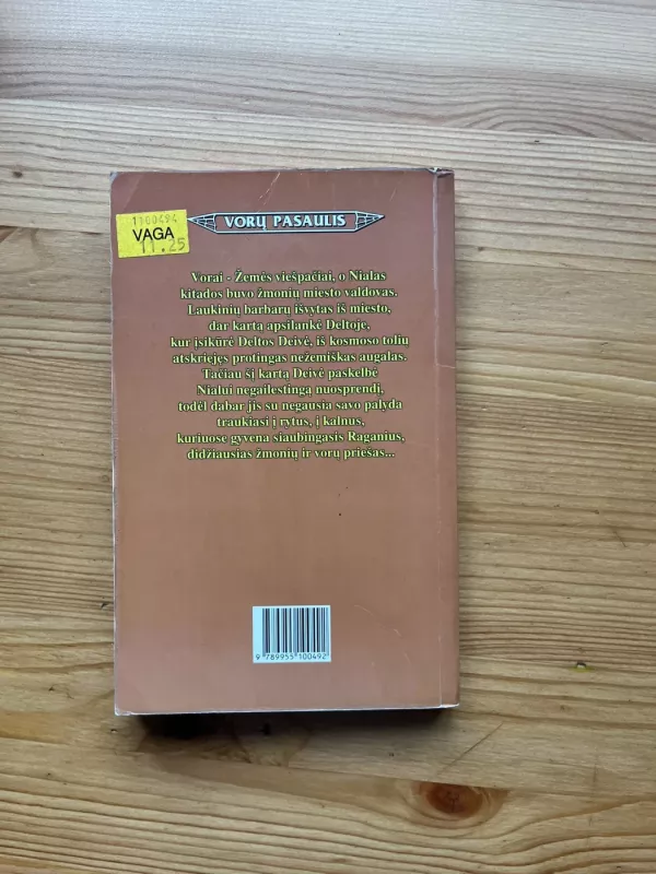 Pranašystė. Vorų pasaulis (257) - Colin Wilson, knyga 4