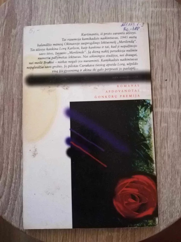 Kamikadzės naikintuvas - Pascale Roze, knyga 3