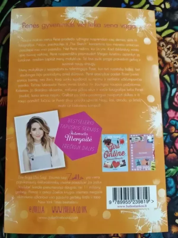 Girl online. Going solo. - Zoe Sugg, knyga 3