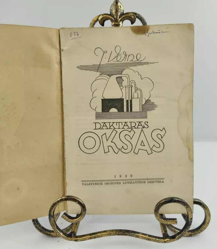 Daktaras Oksas 1950m. - J. Verne, knyga 2