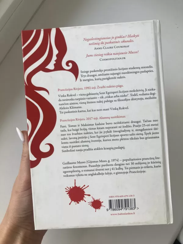 Mergaitė ir naktis - Guillaume Musso, knyga 3