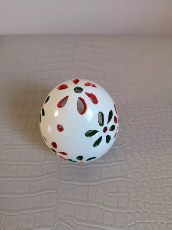 Kiaušinio formos keramikinė žvakidė - , namai ir interjeras 4