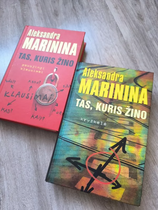 Tas, kuris žino. Kryžkelė - Aleksandra Marinina, knyga 4