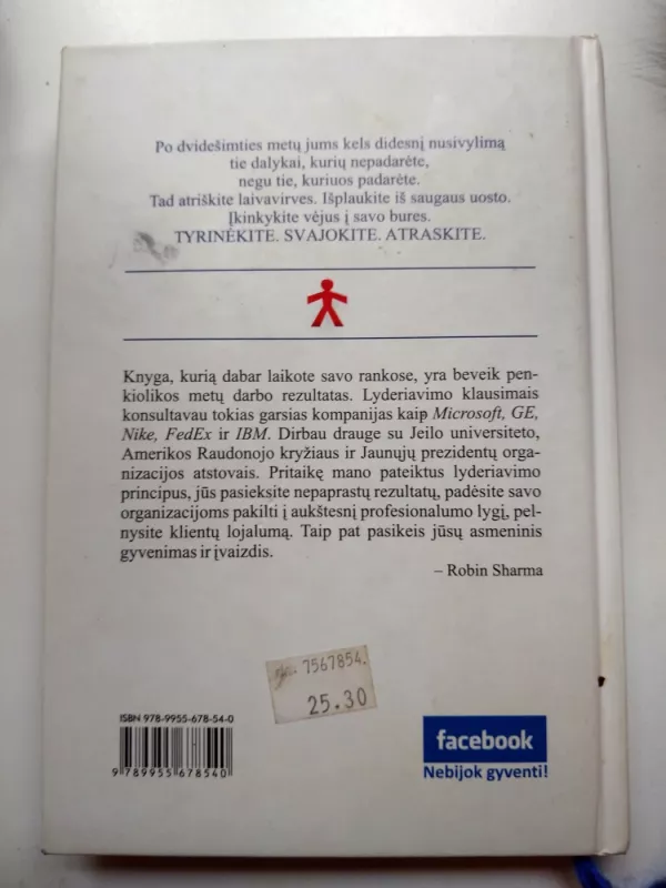 Lyderis be titulo - Robin Sharma, knyga 2