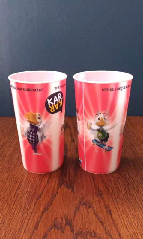 Plastikiniai puodeliai, 450ml, 2vnt. - , namai ir interjeras 2