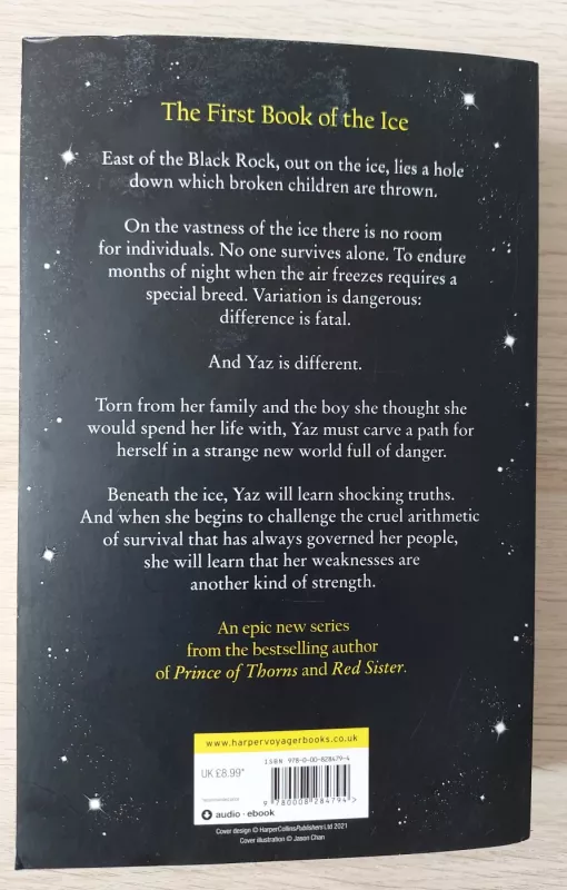 The Girl and the Stars Book 1 (Book of the Ice) - Mark Lawrence, knyga 6