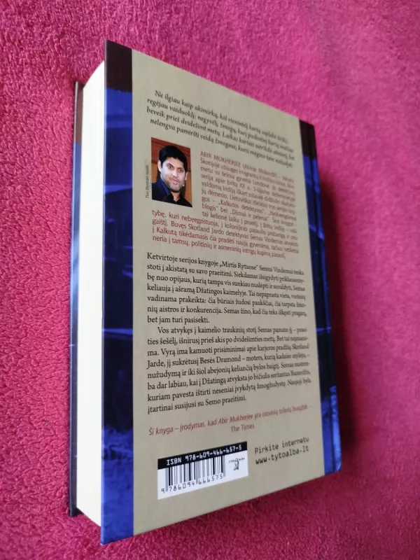 Mirtis Rytuose. Kalkutos detektyvas. Ketvirtoji Semo Vindemo byla - Abir Mukherjee, knyga 6