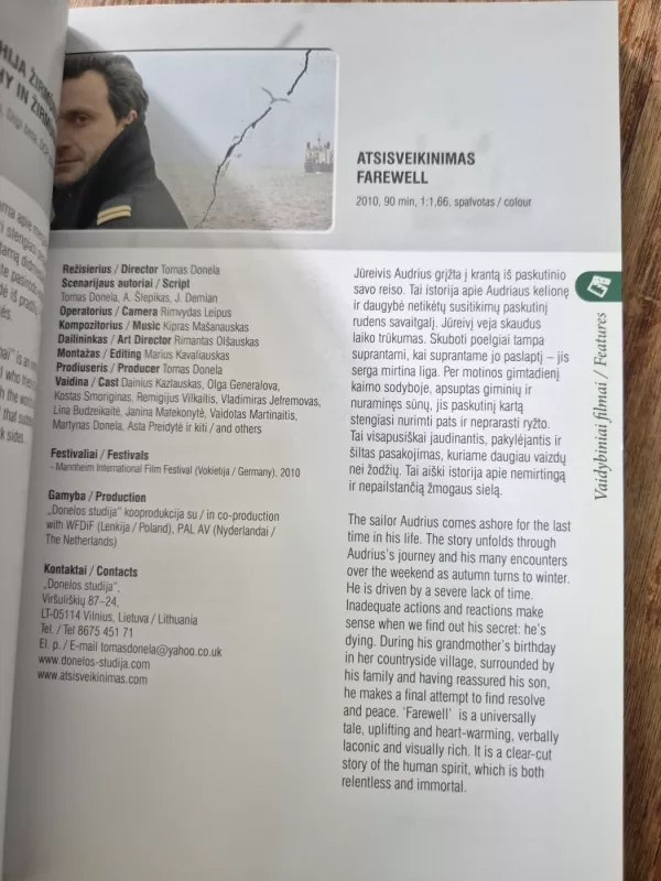 Lietuviški filmai/ Lithuanian films 2010-2011 - Autorių Kolektyvas, knyga 4