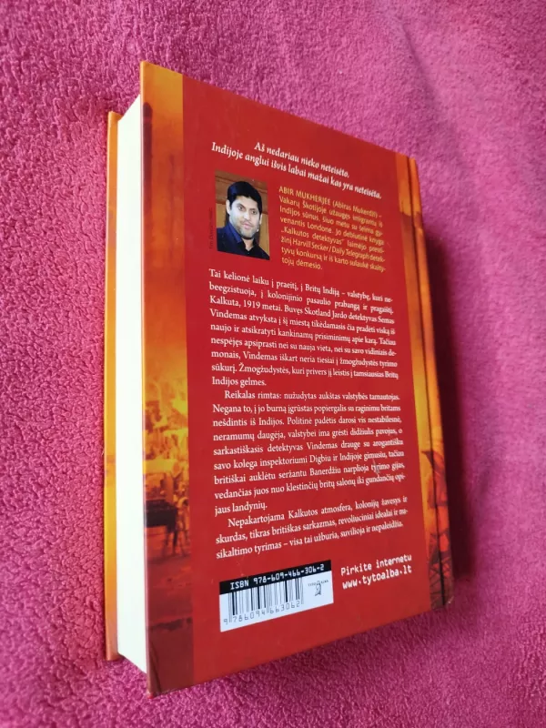 Kalkutos detektyvas : romanas - Abir Mukherjee, knyga 6