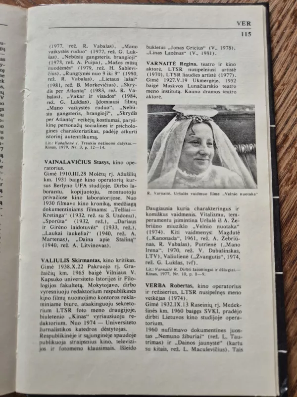 Lietuvos kinematografininkai - Laimonas Tapinas, knyga 6