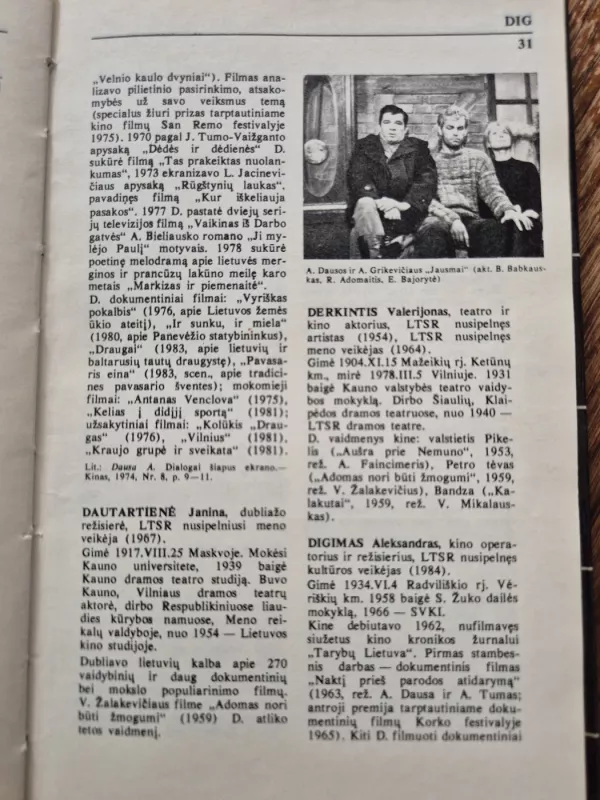 Lietuvos kinematografininkai - Laimonas Tapinas, knyga 5
