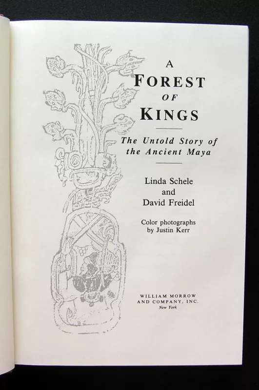 A Forest of Kings: The Untold Story of the Ancient Maya - Linda Schele, David Freidel, knyga 3