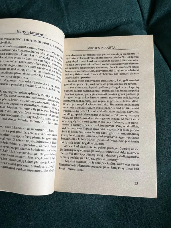 Mirties planeta - Harry Harrison, knyga 4