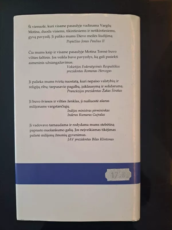 Meilė lieka. Motinos Teresės gyvenimas - Kristianas Feldmanas, knyga 3