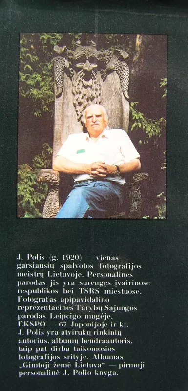 Gimtoji žemė Lietuva - Juozas Polis, knyga 3