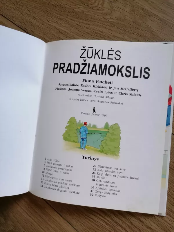 Žūklės pradžiamokslis - Fiona Patchett, knyga 3