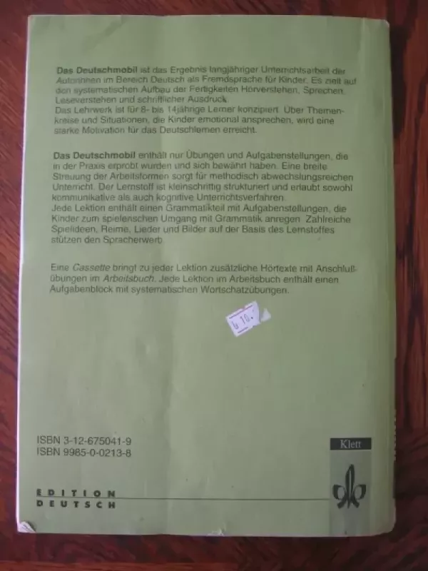 Das Deutschmobil. Arbeitsbuch 1 - Įvairūs, knyga 5