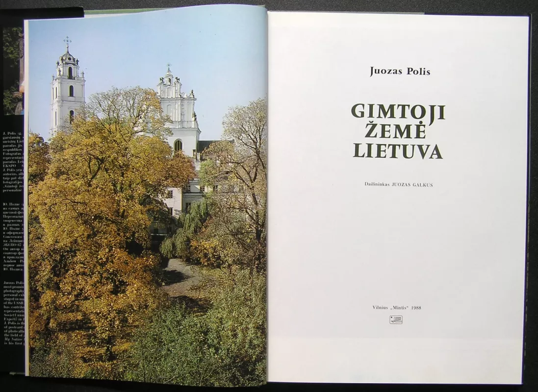 Gimtoji žemė Lietuva - Juozas Polis, knyga 4