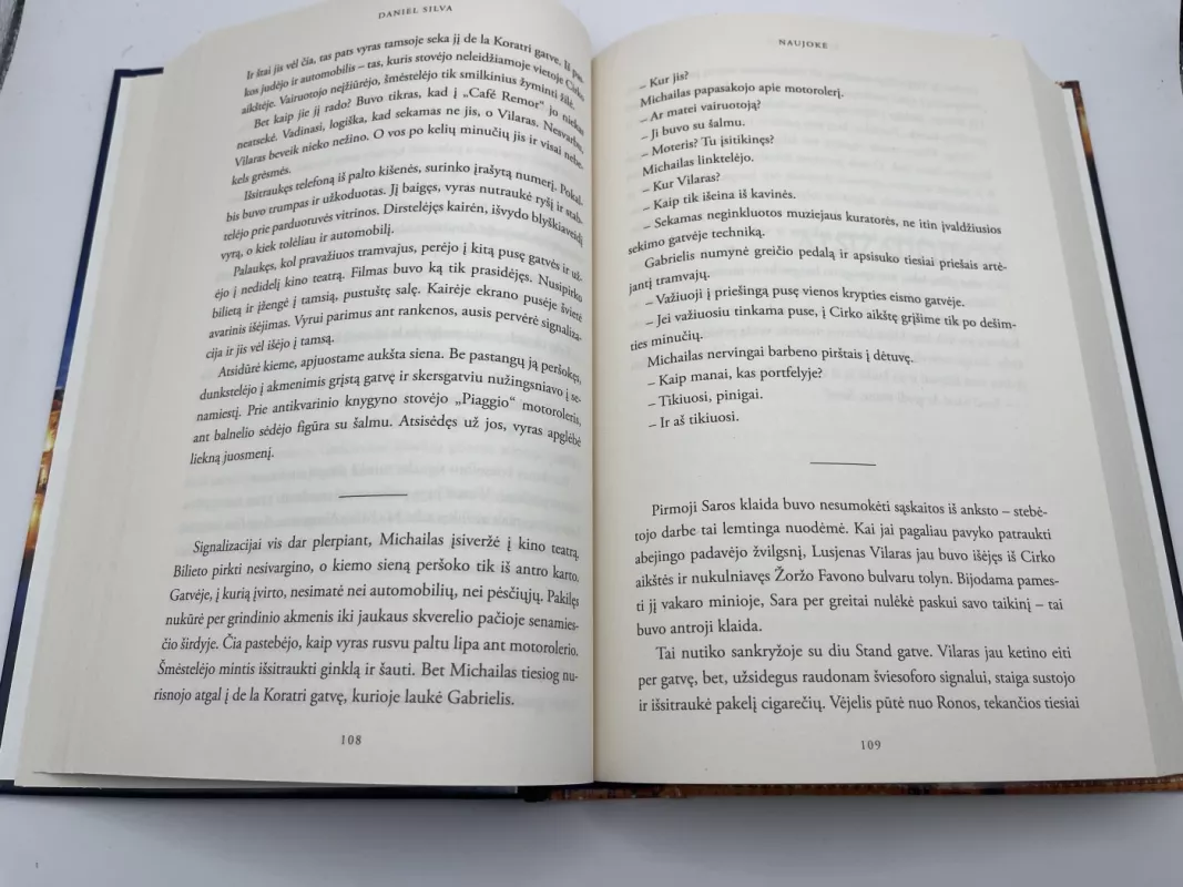 Naujokė - Daniel Silva, knyga 4