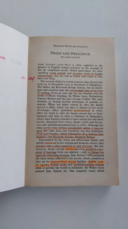 Pride and prejudice - Jane Austen, knyga 3