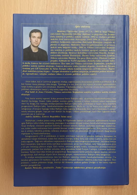 Integracija Europoje; Baltijos šalys ir Europos sąjunga - Ramūnas Vilpišauskas, knyga 3