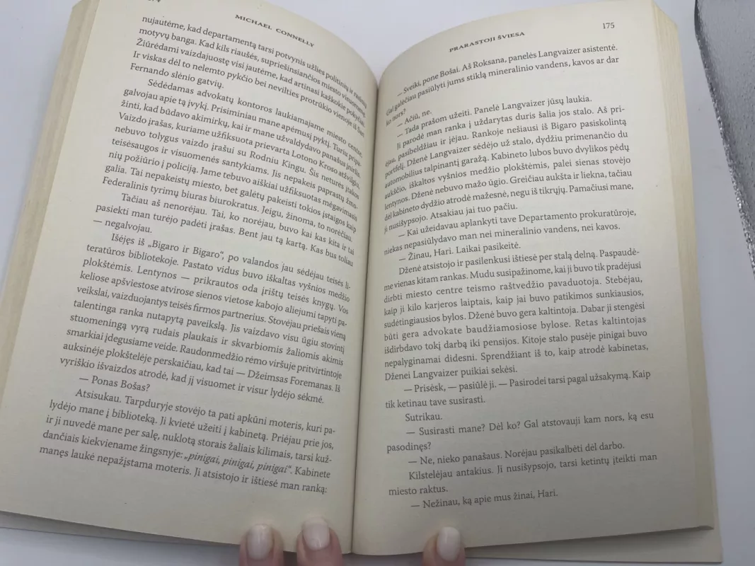 Prarastoji šviesa - Michael Connelly, knyga 4