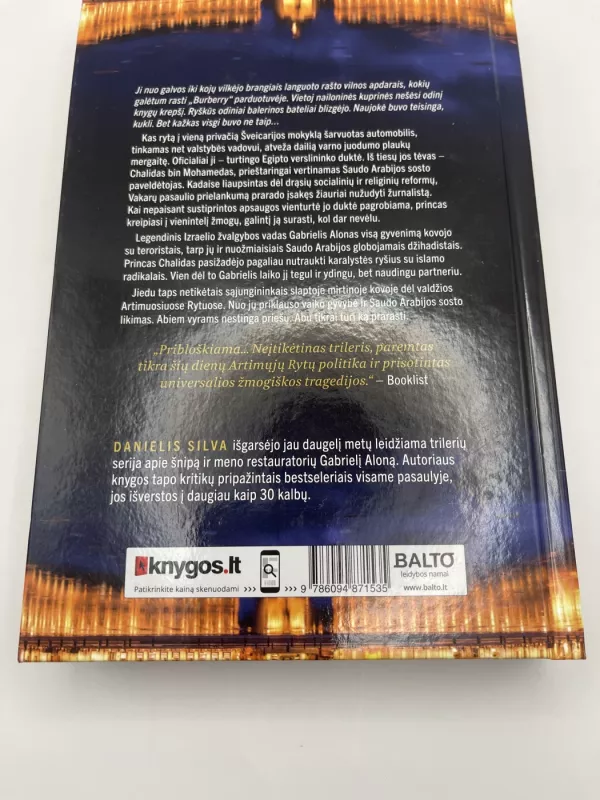 Naujokė - Daniel Silva, knyga 3