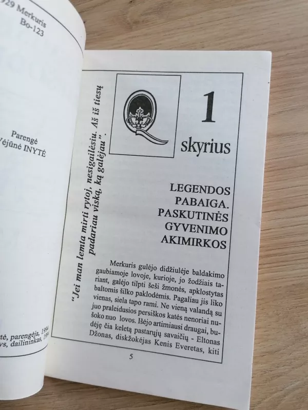 Fredis Merkuris: Bohemiškoji rapsodija - Fredis Merkuris, knyga 5