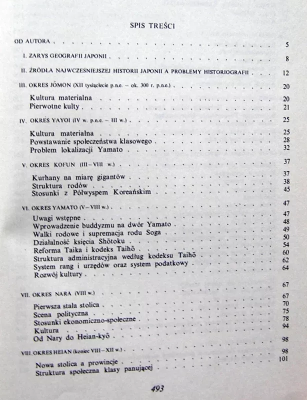 Historia Japonii (knyga lenkų kalba) - Jolanta Tubielewicz, knyga 6