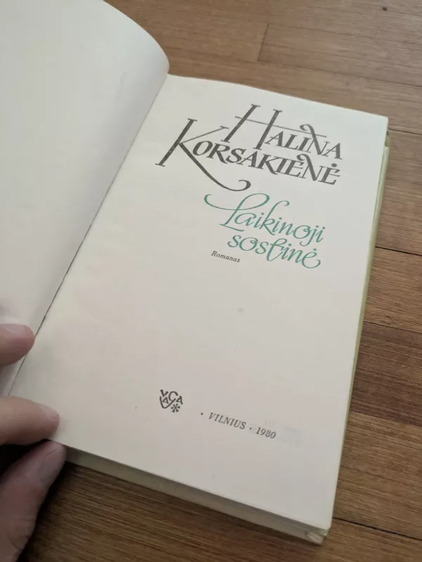 Laikinoji sostinė - Halina Korsakienė, knyga 2