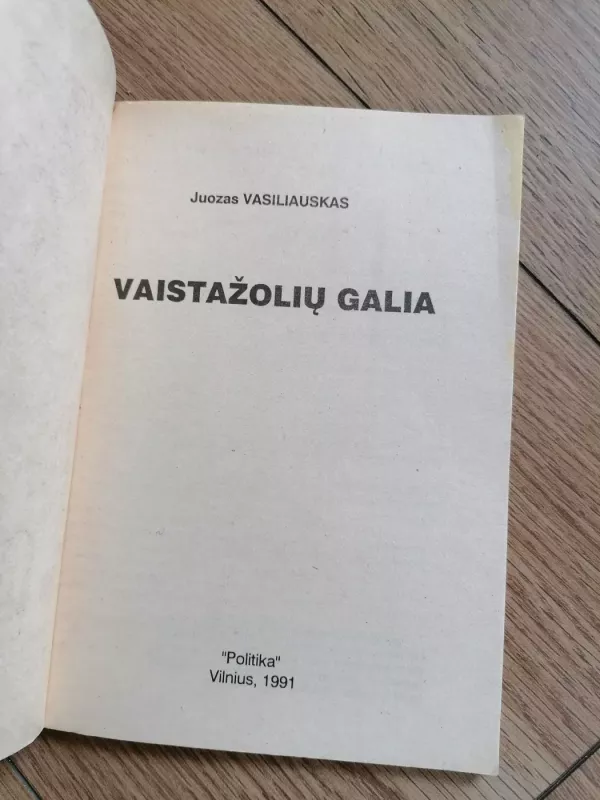 Vaistažolių galia - Juozas Vasiliauskas, knyga 6