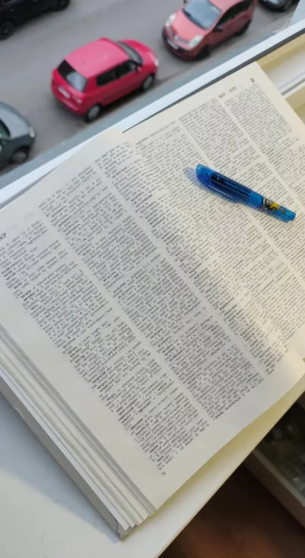 RUSŲ - ANGLŲ Žodynas, 16 leidimas - Autorių kolektyvas, vadovas A.Smirnickij, knyga 6