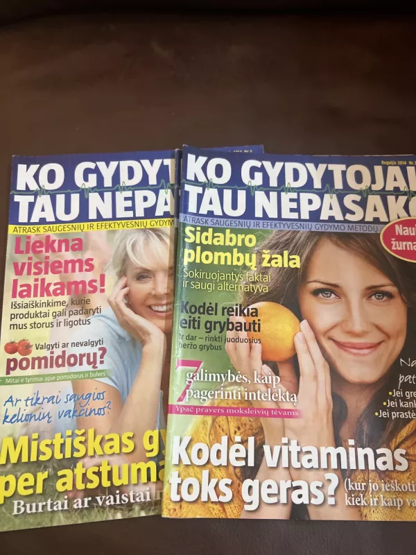 Ko gydytojai tau nepasako - Autorių kolektyvas (įvairūs), knyga 5