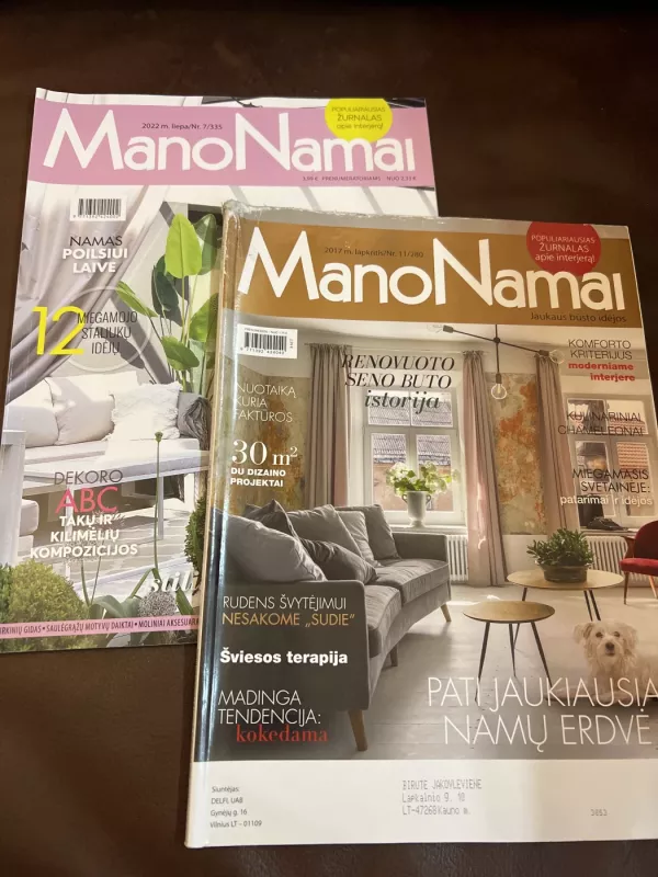 Mano namai 6vnt - Autorių daug, knyga 3