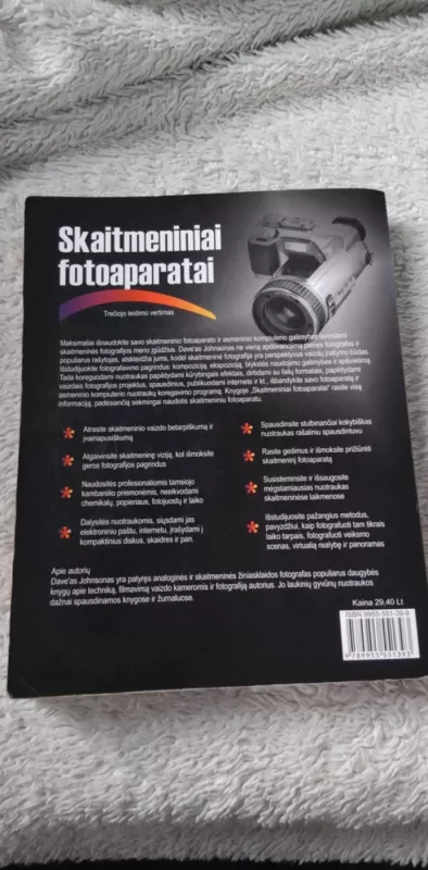 Skaitmeniniai fotoaparatai - Dave Johnson, knyga 3