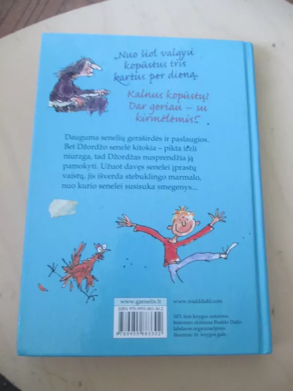 Stebuklingieji Džordžo vaistai - Roald Dahl, knyga 4