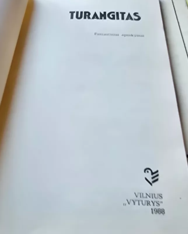 Turangitas - Gediminas Beresnevičius, knyga 3