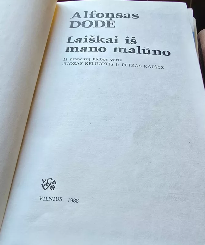 Laiškai iš mano malūno - Alfonsas Dodė, knyga 3