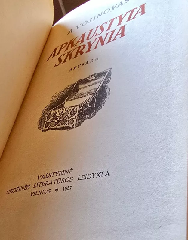Apkaustyta skrynia - A. Voinovas, knyga 3