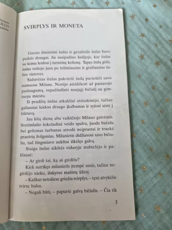 Svirplio giesmė - Bruno Ferrero, knyga 6