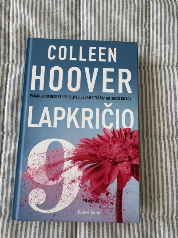 Lapkričio 9 - Colleen Hoover, knyga 3