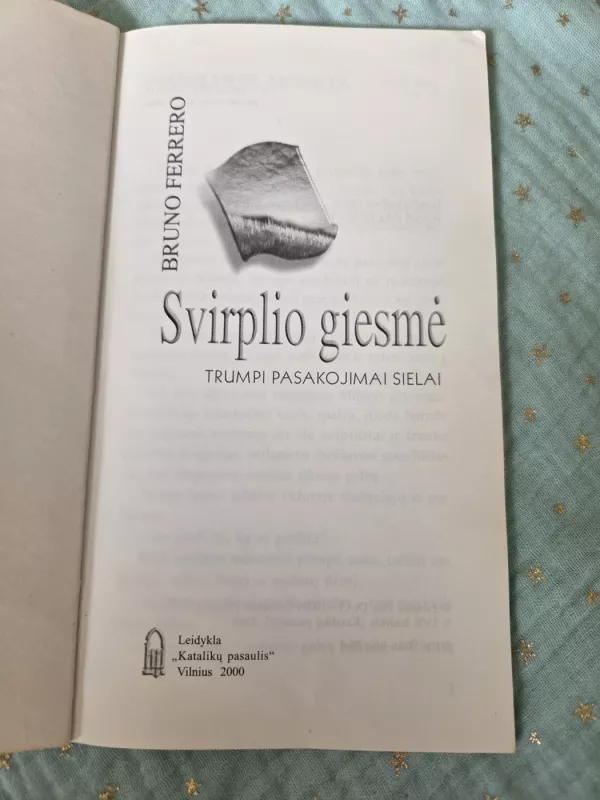 Svirplio giesmė - Bruno Ferrero, knyga 4