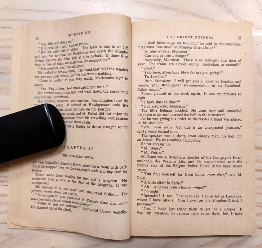 Murder on the Orient Express. Classic Vintage - Agatha Christie, knyga 5