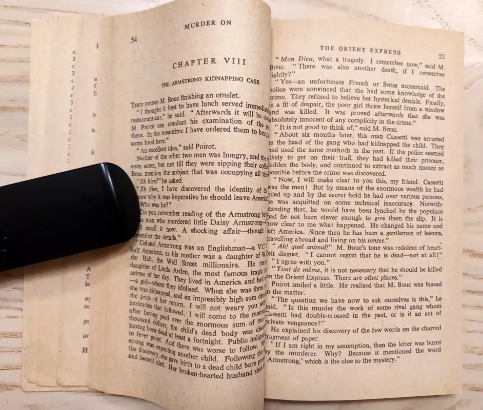 Murder on the Orient Express. Classic Vintage - Agatha Christie, knyga 6